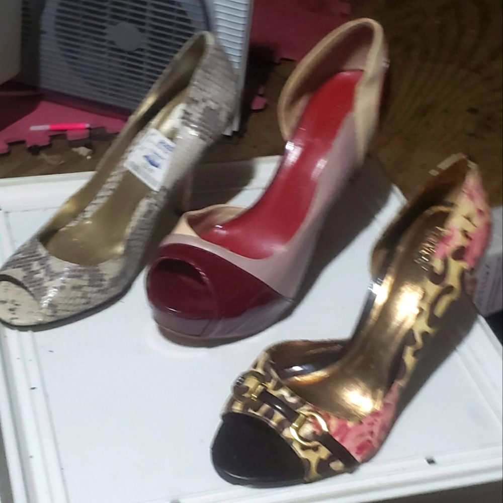 Womens sz 10 high heels
